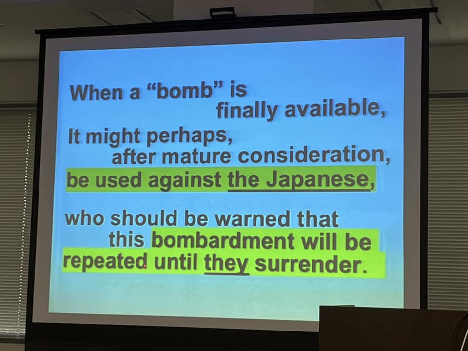 「日本人」の上に原爆を投下すると決定した「原爆投下」の真実
